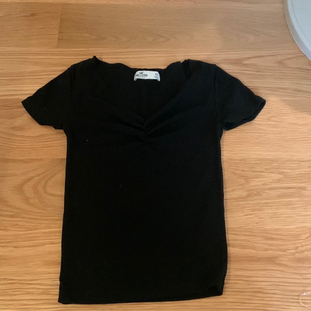 rusched hollister tee